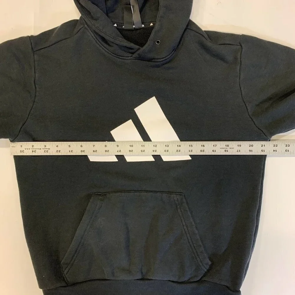 Adidas Men's Future Icons Classic Logo Graphic Long Sleeve‎ Hoodie Size S